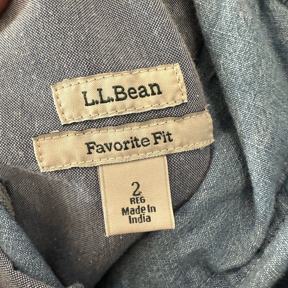 Women's Lakewashed Pull-On Chinos in Chambray - Picture 5 of 6